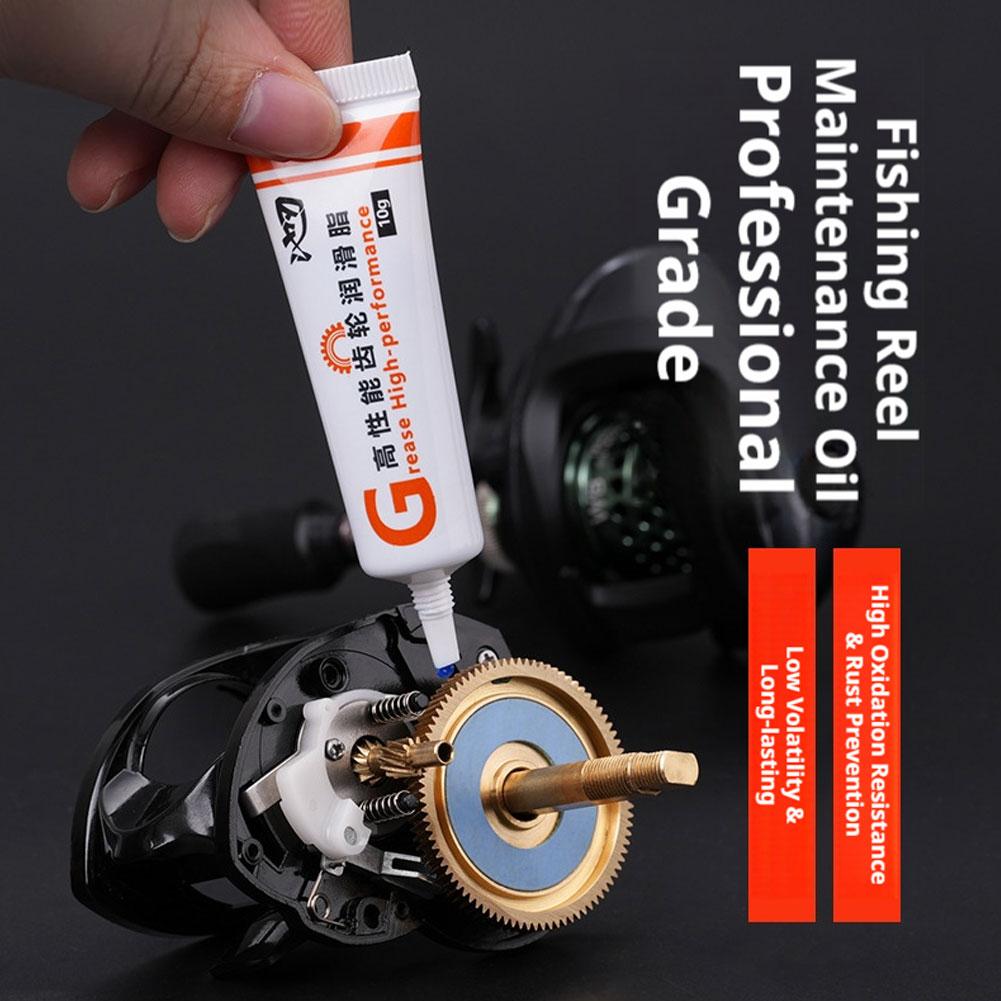 Reel Lubricant - Juego de grasa y aceite lubricante