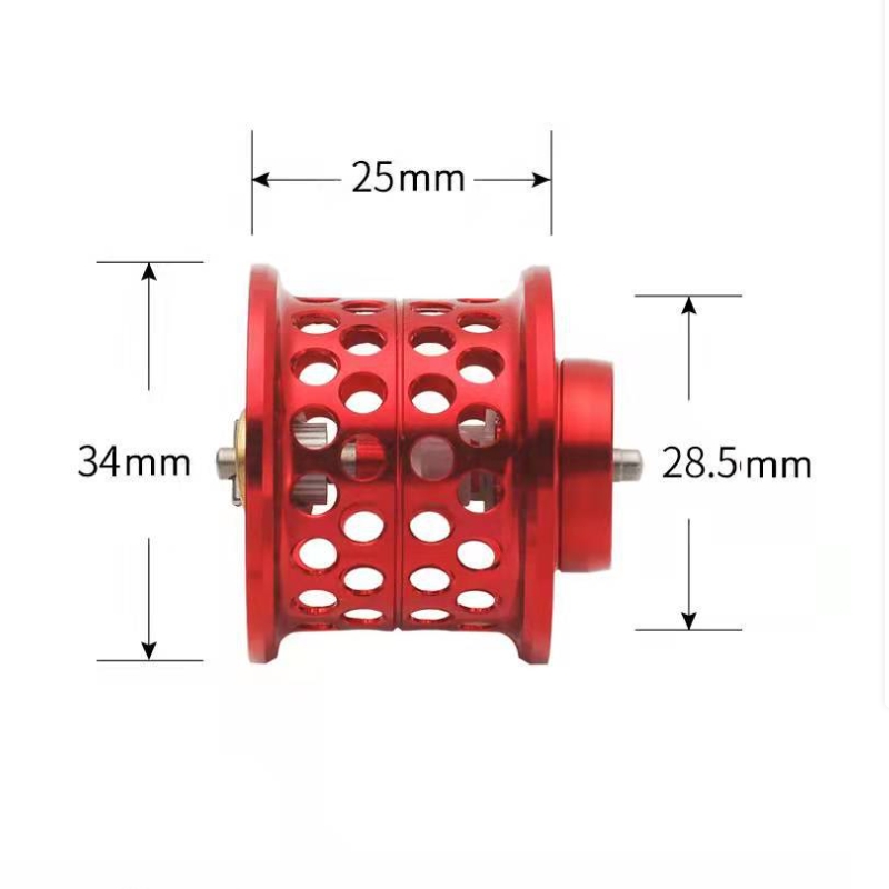 Carrete de pesca Baitcasting d - Spincast Reel reseña y precio